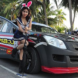 Isuzu D-MAX (No.99) in Bangsaen Thailand Speed Festival 2013 Round 8